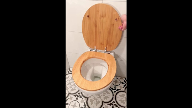 ADOB WC Sitz Klobrille aus echtem Bambus mit Absenkautomatik