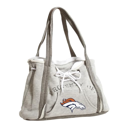 Littlearth NFL Denver Broncos Hoodie Purse Team Color 9.5 x 15.5 x 4