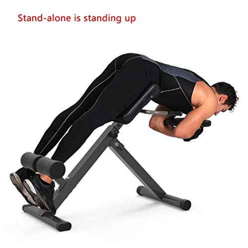 Yadeou Multi-Functional Waist Tranier Weight Bench Household Indoor Fitness Roman Chair Back Waist Training Sit-Up Abdominal Back Extension Strength Training Exercise Bench,Adjustable Ab Sit Up Bench, Decline Bench, Flat Bench #TOP2