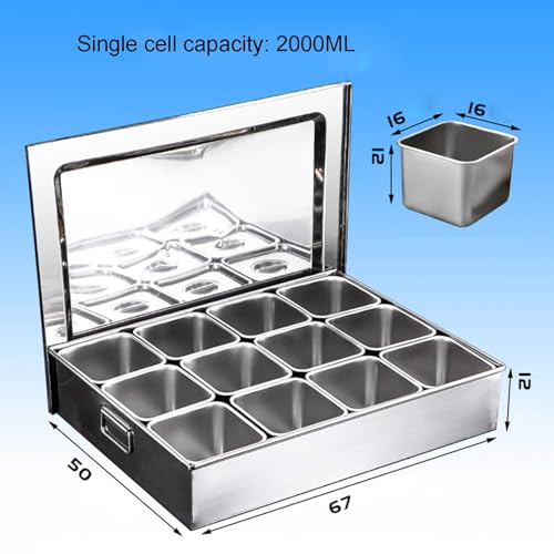 Ensemble d'épices en acier inoxydable de qualité supérieure pour chef - 3