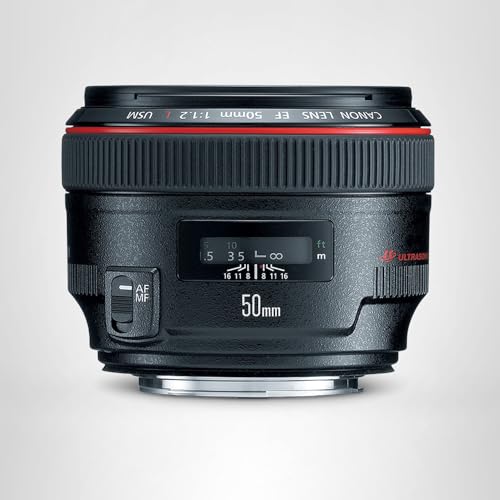 Canon EF 50mm f/1.2L USM Lens Only