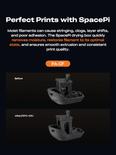Image of Creality Space Pi V2 Filament Dryer, 75C High-Temp Drying