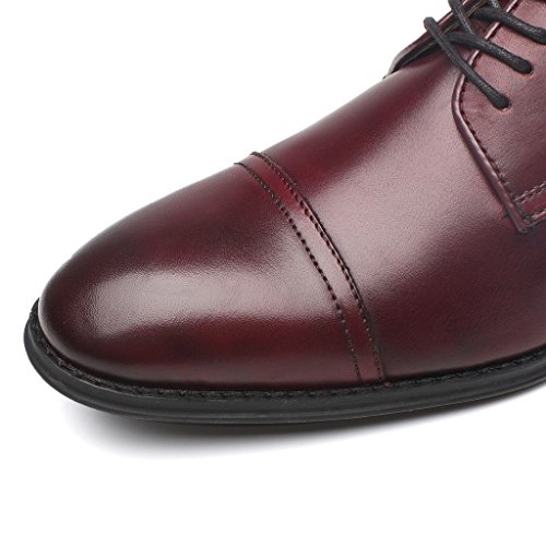 Image of Men's Oxfords Shoes Splendo-1-burgundy