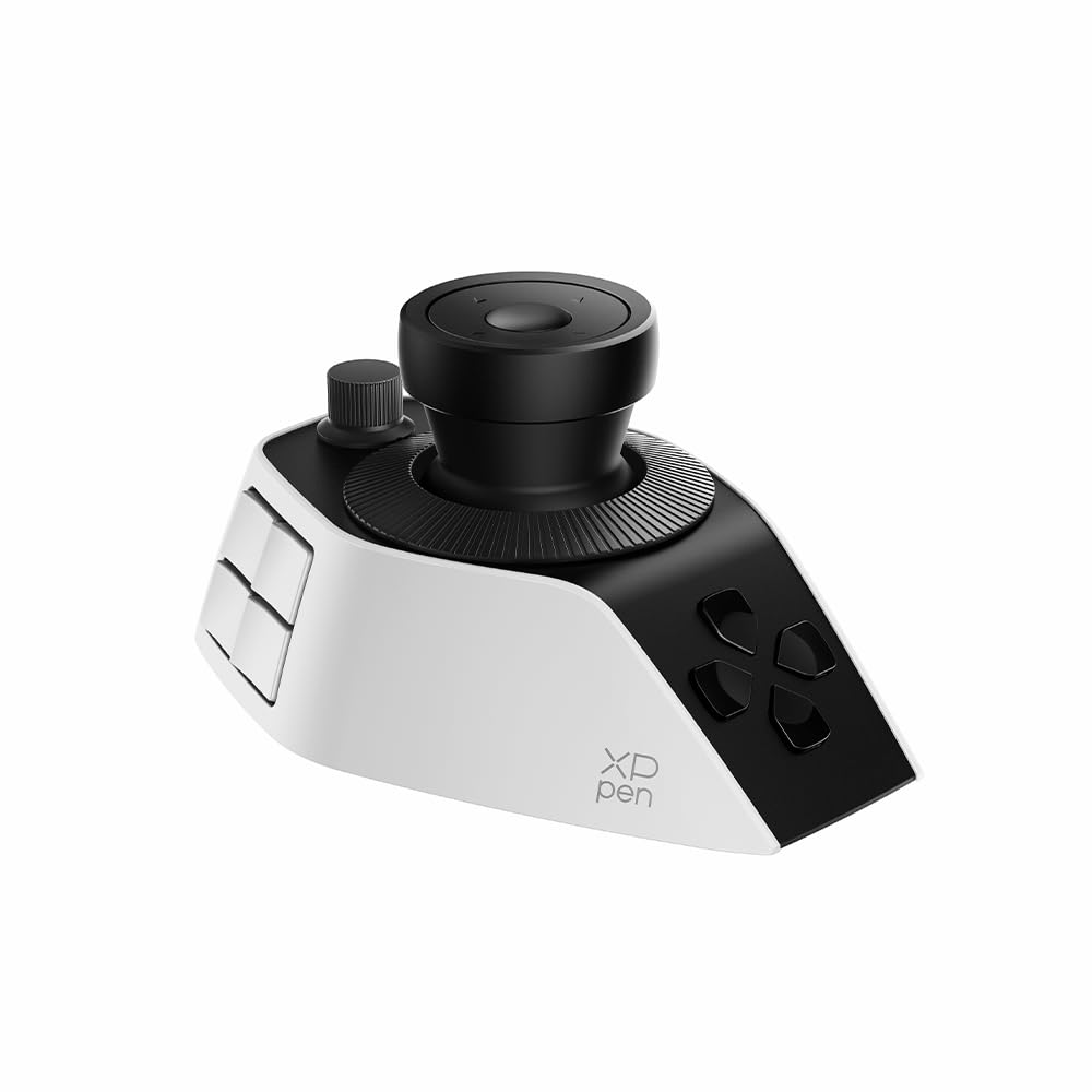 XPPen Pilot Pro 左手 編集 コンソール 新品 未使用 [ND] Amazon | XPPen Pilot Pro編集コンソール 左手デバイス ショートカット