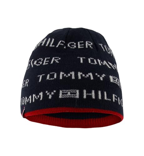 Image of Tommy Hilfiger Boys' Flag Reversible Beanie and Glove Set