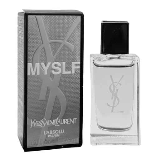Yves Saint Laurent MYSLF LABSOLU PARFUM YSL Men ABSOLU Perfume MINI SMALL TRAVEL SIZE Splash On 7.5 ml - 0.25 Fl oz - 9483