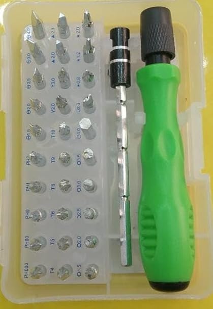 Dragon Screwdriver Set 32-Piece Electronics Screwdriver With Telescopic Handle Repair Tools Kit For Laptop Tablets 32 In 1 Screwdriver Set