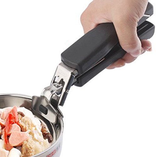 Rimobul Asian Kitchen Stainless Steel Plate Retriever Tongs