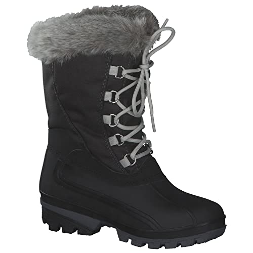 Foto von CMP Mädchen Meisje Polhanne Sneeuwlaarzen Snow Boot, Schwarz, 35 EU