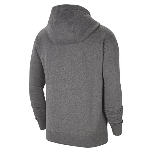 Nike Herren M Nk Flc Park20 Fz Hoodie Und Reißverschluss -Sweatshirt, Charcoal Heathr/White/White, L EU – Ansicht 4