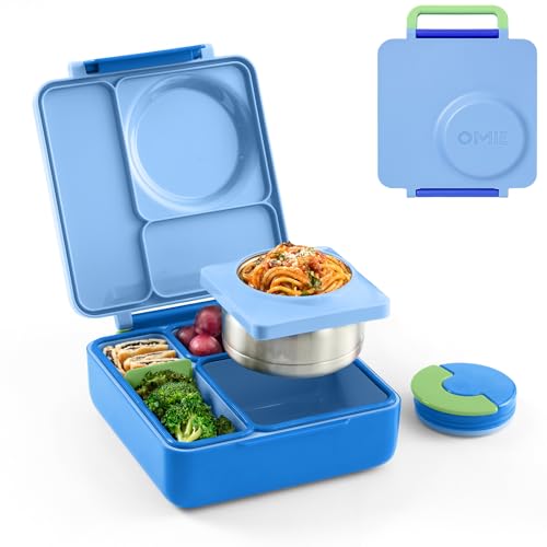 OmieBox Kids Bento Lunch Box Stainless Steel Bowl 250ml (Sea Blue)