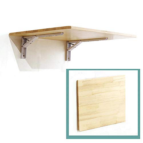 DFVV Table Pliante Murale, Table de Cuisine, Tables Bar Murales Bois Pin - Plusieurs Tailles