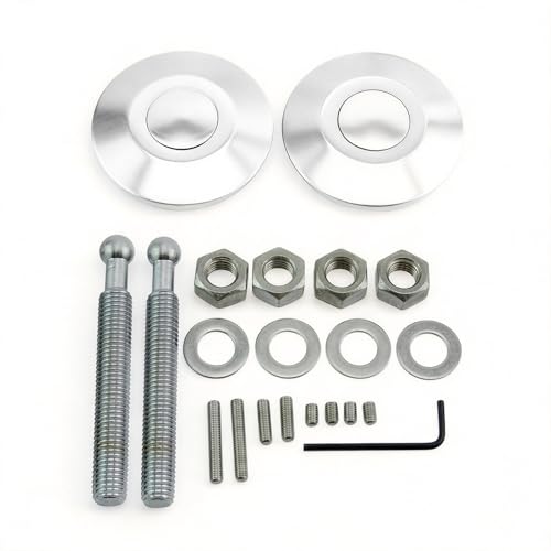 Goupille universelle bouton poussoir Riloer pour fixer capot et pare-chocs