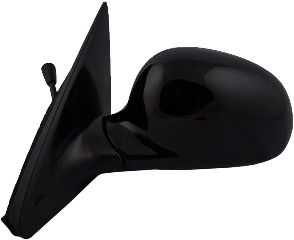 Brock Replacement Drivers Manual Remote Side View Mirror Ready-to-Paint Compatible with 1992-1995 Civic Coupe Hatchback 76250-SR3-A05