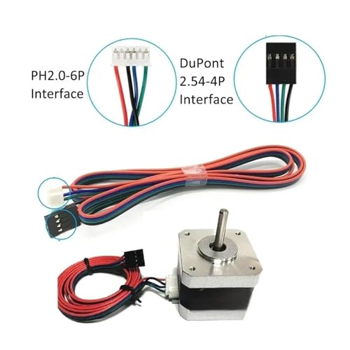 Moteur pas à pas Nema 17 robuste pour remplacer axe imprimante 3D - 3