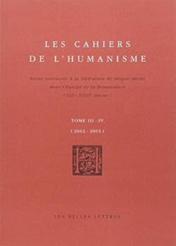 Paperback Les Cahiers de l'Humanisme: T.3-4 - 2002-2003 [French] Book