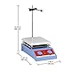 stonylab Magnetrührer Heizplatte, YQ-701016 Magnetic Stirrer 5 L Kapazität 0-1600 U/min Drehzahl Magnetrührer mit 19 x 19 cm Keramik Heizplatte, Max. 380℃ Nennleistung 600W, 220V