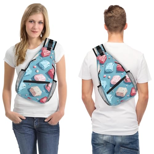 Mochila tipo Sling unisex en poliéster 7.9x3.5x14.2 in miniatura 7