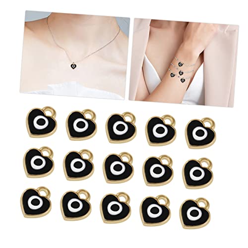 Pendentifs alliage forme de cœur : offrez des bracelets faits main uniques