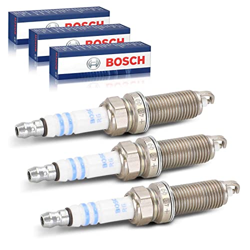 3x Original BOSCH 242129510 Zündkerze Kompatibel mit C2 JM 2006-2008 Logan LS