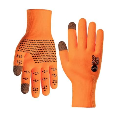 Showers Pass Cross Point Waterproof Knit Sport Touchscreen Unisex Gloves- Bike, Run, Hike, Fish, Hunt, Travel, & More Cover