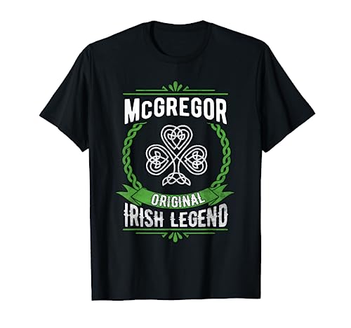 McGregor - Camisa con nombre de San Patricio Camiseta
