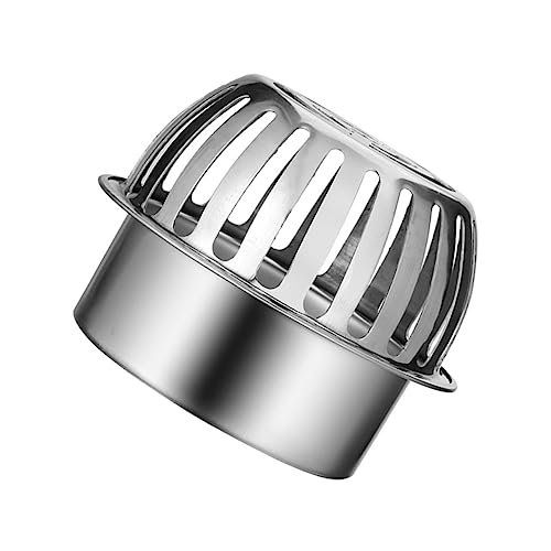 SOESFOUFU Stainless Steel Drain Cover Dome Drain Stopper for Outdoor Indoor Use Strainer for Showers Sinks and Patios Material Easy to Install