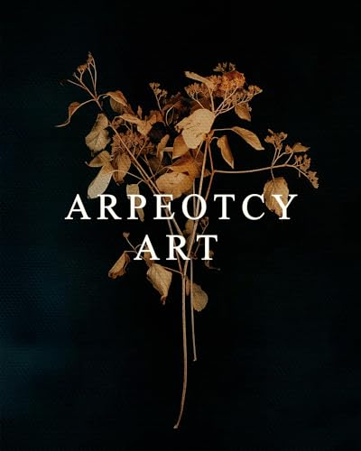 Image of ARPEOTCY Vintage Framed Botanical Wall Art, Bedroom Bathroom Dark Floral Pictures Art Decor, Canvas Print Retro Paintings, Home Rustic Farmhouse Neutral Moody Decor, 8x10 Inch