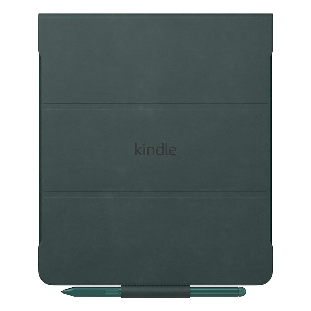 Kindle Scribe Folio Cover with Magnetic Attach, Sleek Protective Case - Premium Leather