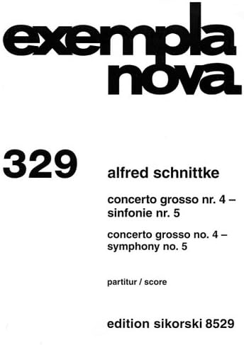 Concerto Grosso No. 4 & Symphony No. 5: Study Score Paperback – August 1, 2005