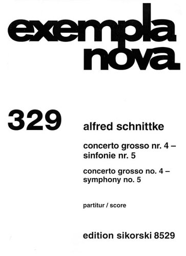 Concerto Grosso No. 4 & Symphony No. 5: Study Score