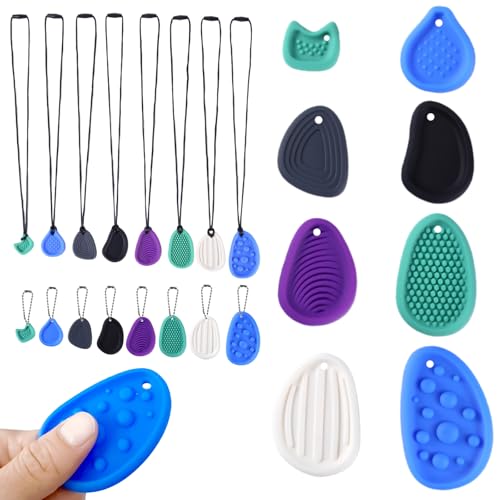 Echehi Jeux Sensoriels Lot de 8, Sensorielles Tactiles pour Adultes et Enfants, avec 8 Lacets...