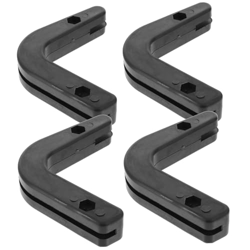 Balacoo 4pcs Wall Mounted Barbell Storage Rack for Home Gym Durable Dumbbell Pole Holder Space Saving Gym Accessory Reliable Material Design for Efficient Weight Organization