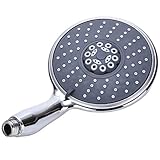 3 Mode Adjustable Shower Chrome Replaces Large Power Shower Water Saving Bathroom Shower Tool
