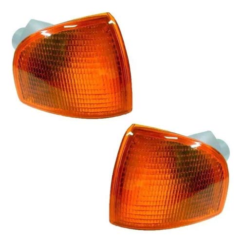 Par Lanternas Dianteiras Cibié Ambar Vw Gol Parati Saveiro 1995 A 1999