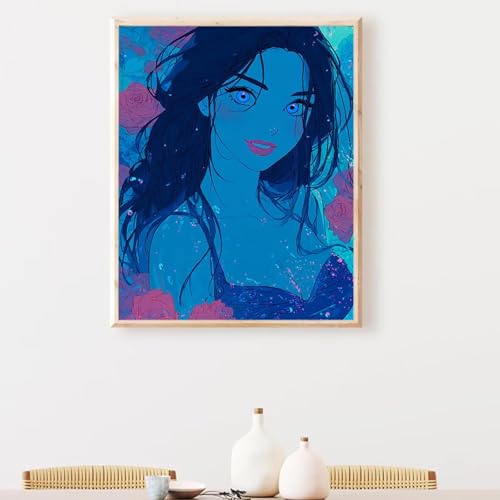 �������G �� �����L�b�g�ɂ��G�� ���� Paint by Numbers DIY�y�C���g ��l�� ���S�� �q���p �ȒP�ɓh��� �A�N�������ʊG�̋� ��| ��� ��H�| �L�b�g 3�̃y�C���g�u���V��1�̃Z�b�g�̃A�N�����痿���g�p �z�[�� �I�t�B�X���� 