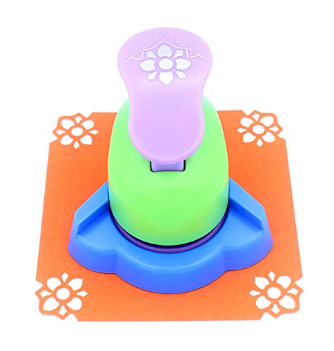 Kucaa Hollow Right-Angle Embossing Punch Handmade Scrapbooking Craft Lever Corner Punch Embossing Puncher Fancy Corner Punch (Forget-Me-Not) #TOP11