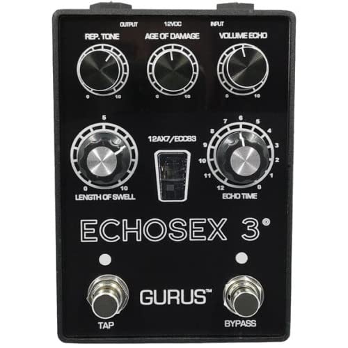 ギター Gurus Echosex3 Foxgear – ECHOSEX 3° – GURUS – Pedal delay per chitarra : Amazon