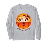 Photo Gallery summer feeling sunset con palme maglia a manica Photo Gallery summer feeling sunset con palme maglia a manica