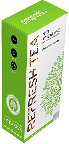 amapodo Fruit Tea Loose 120g - Fruits Tea, Hibiscus Blossoms, Apple, BlackBerry Leaves, Gift, Diet, Detox Cure, Lose Weight, Detoxify Body, Premium Quality, 100% Natural Without Sugar Additive