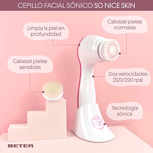 So Nice Skin 2 Cabezales De Recambio Para Cepillo Facial Sónico