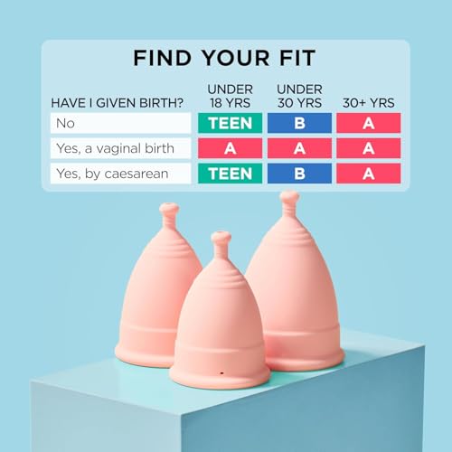 Beginner Mooncup® Menstrual Cup - Reusable, Ultra Soft, Size Teen - Image 4