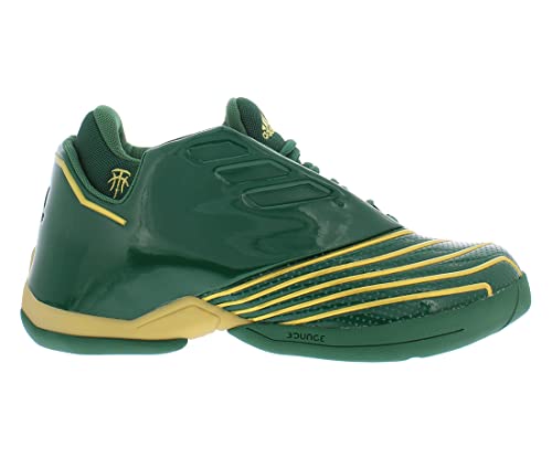 adidas Tmac 2 Restomod Unisex Shoes Size 6.5, Color: Green/Yellow