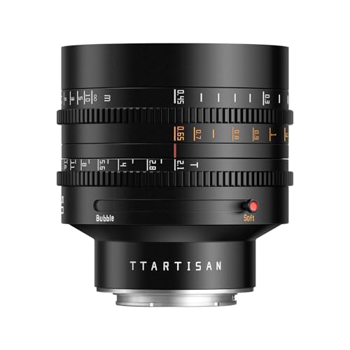 銘鏡光学TTArtisan 50mm T2.1 Dual Bokeh Lens（Bubble・Soft 切替 / 動画・静止画対応）ソニーEマウント   TT-50T21-E-B