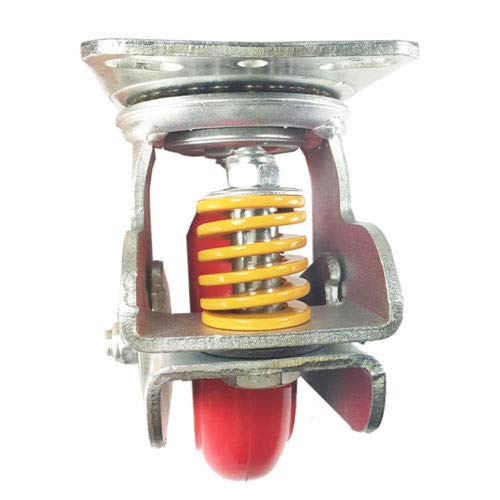 Caster 6" x 2" Shock Absorbing Caster Swivel (1 pc)