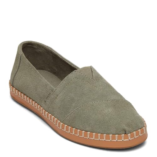 Image of Toms Womens Alpargata Leather Wrap