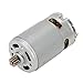 12 Teeth Gear Two Speed DC Motor with High Moment of Force for Electric Drill Machine Tools (12V)