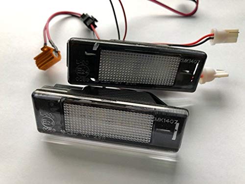 2 x TOP Module SMD LED 18 LED illuminazione targa