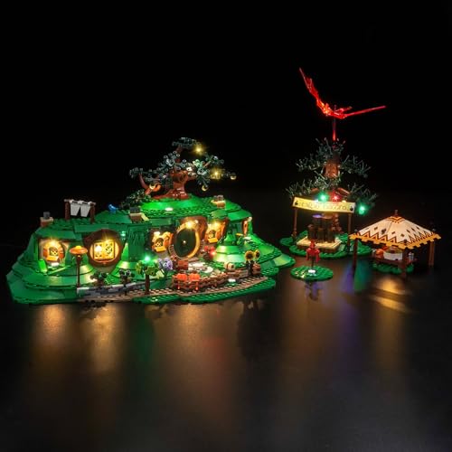 BrickBling LED Light Compatible with Lego 10354 The Shire- Not Come with Model (Classic Version Light)