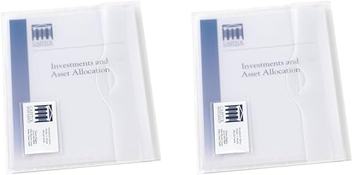 Avery Cartera translúcida para documentos, organizador de documentos de viaje transparente, con capacidad para hasta 50 páginas (72278), 1 funda disponible en Yaxa Peru